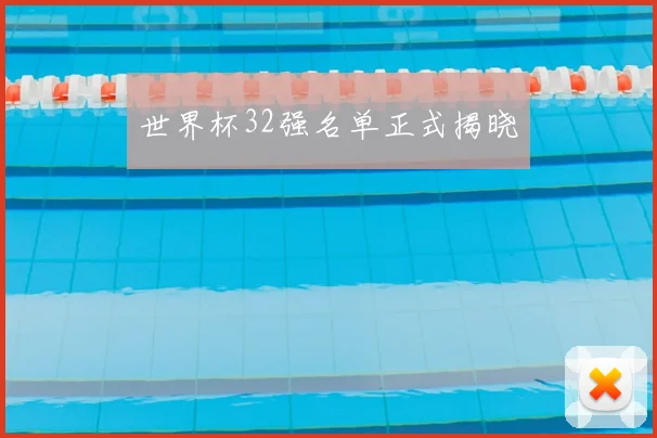 世界杯32强名单正式揭晓